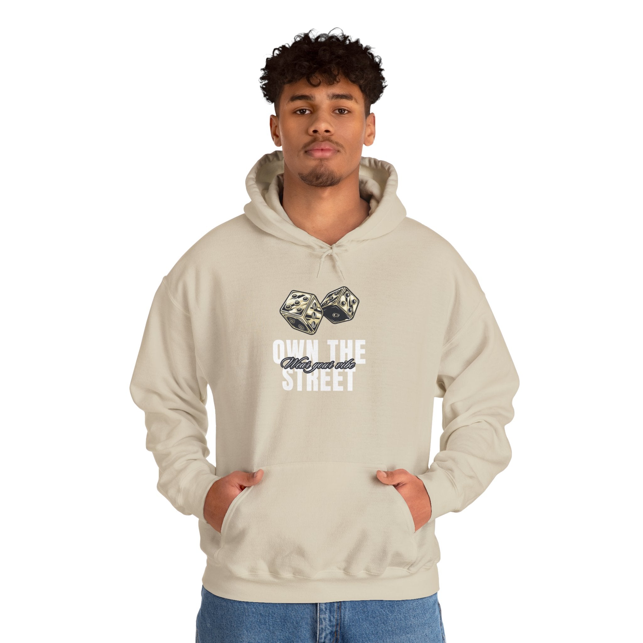 Own The Street Hoodie — Dice Graphic Streetwear Pullover