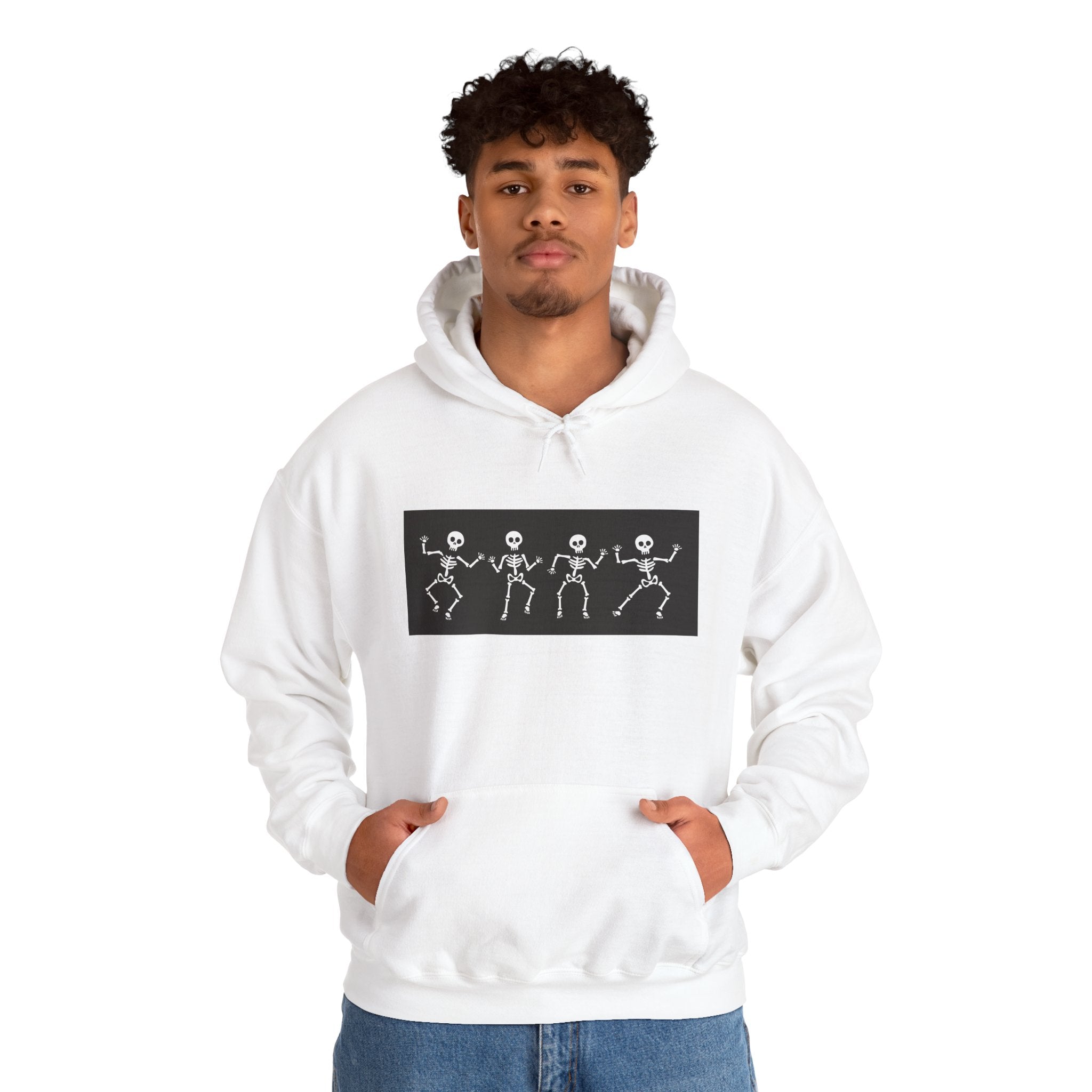 Floral Skull Hoodie - Cozy Unisex Sweatshirt for Art and Gothic Fashion Enthusiasts