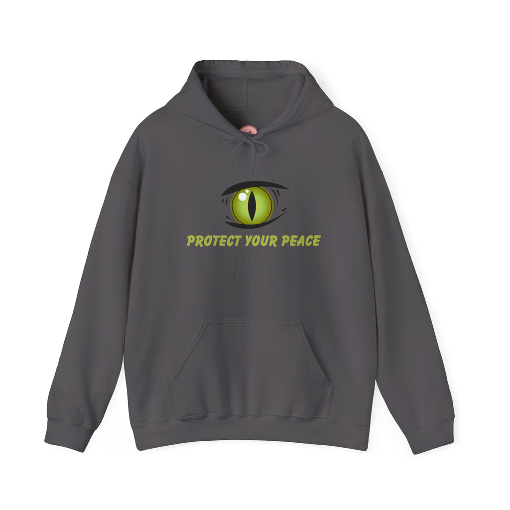 Hooded Sweatshirt - 'Protect Your Peace' Eye Design