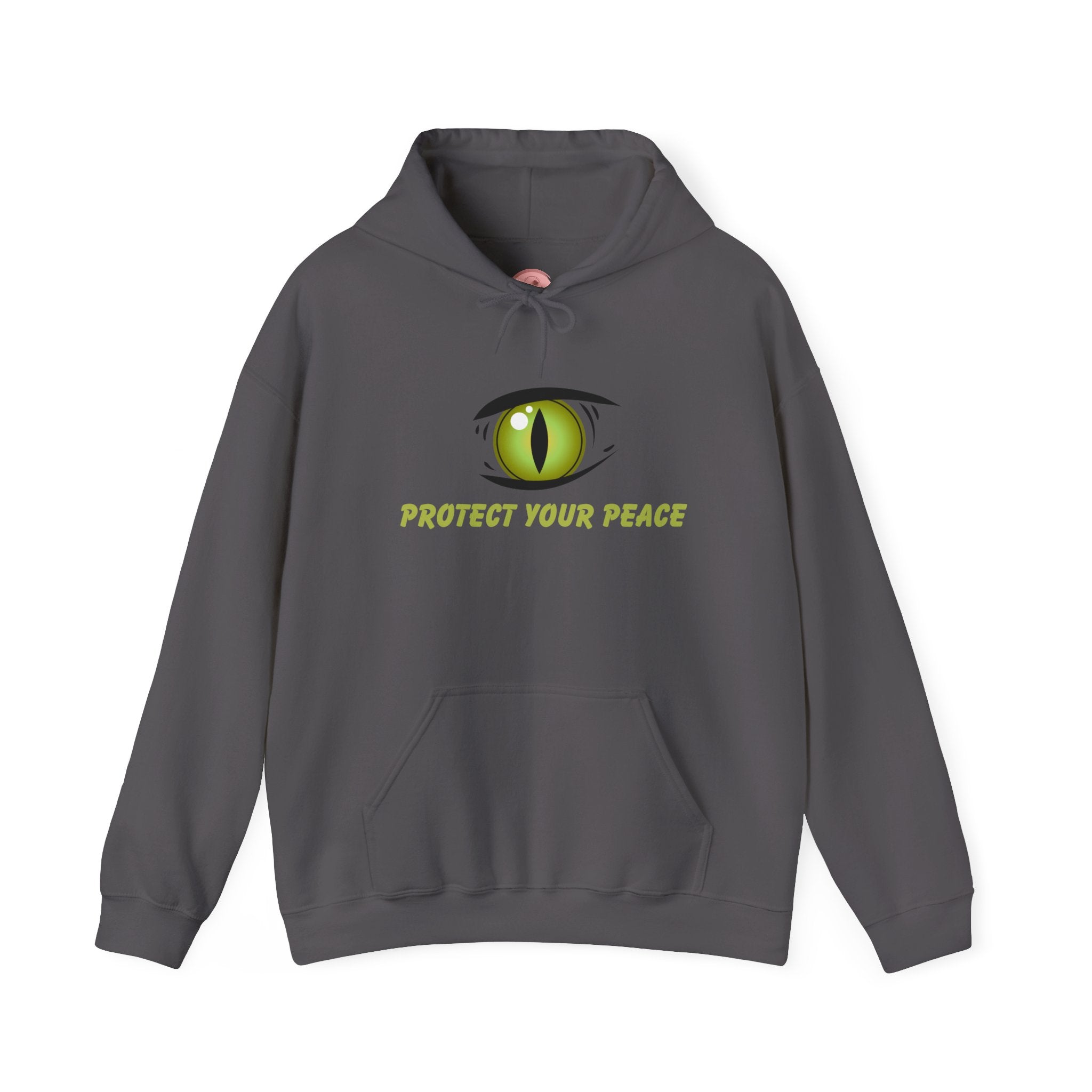 Hooded Sweatshirt - 'Protect Your Peace' Eye Design