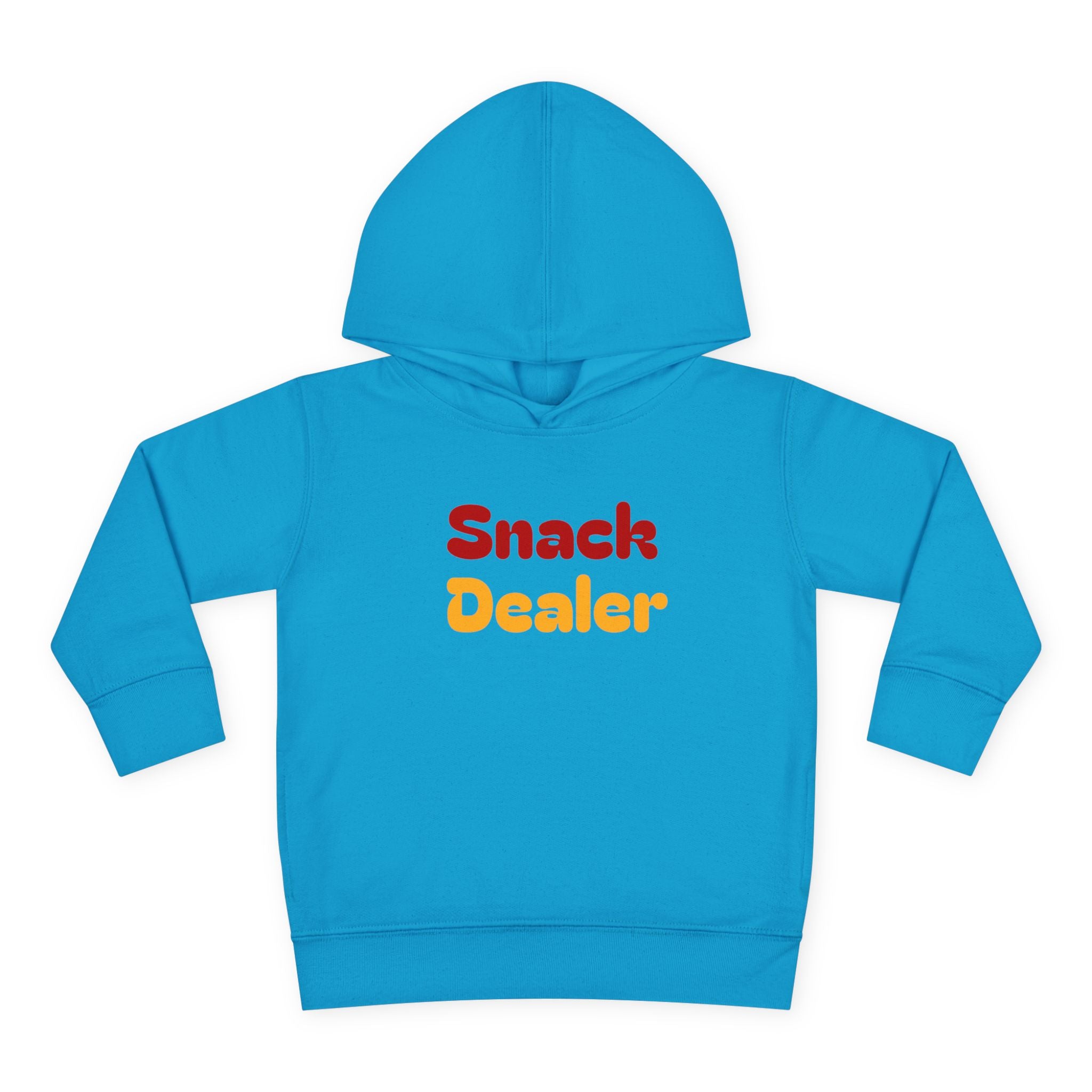Toddler Hoodie - "Snack Dealer" Cute Snack Backpack Pullover