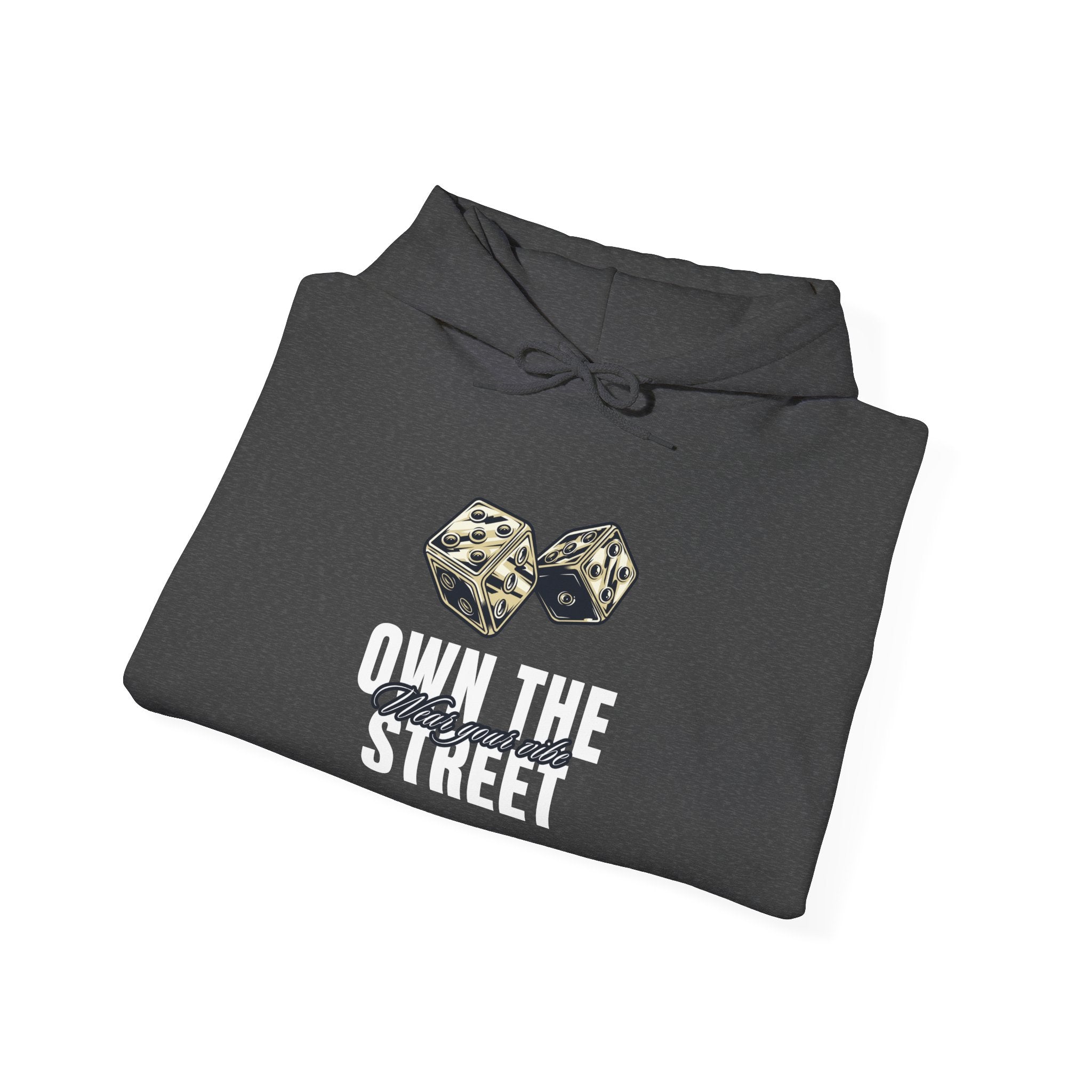 Own The Street Hoodie — Dice Graphic Streetwear Pullover