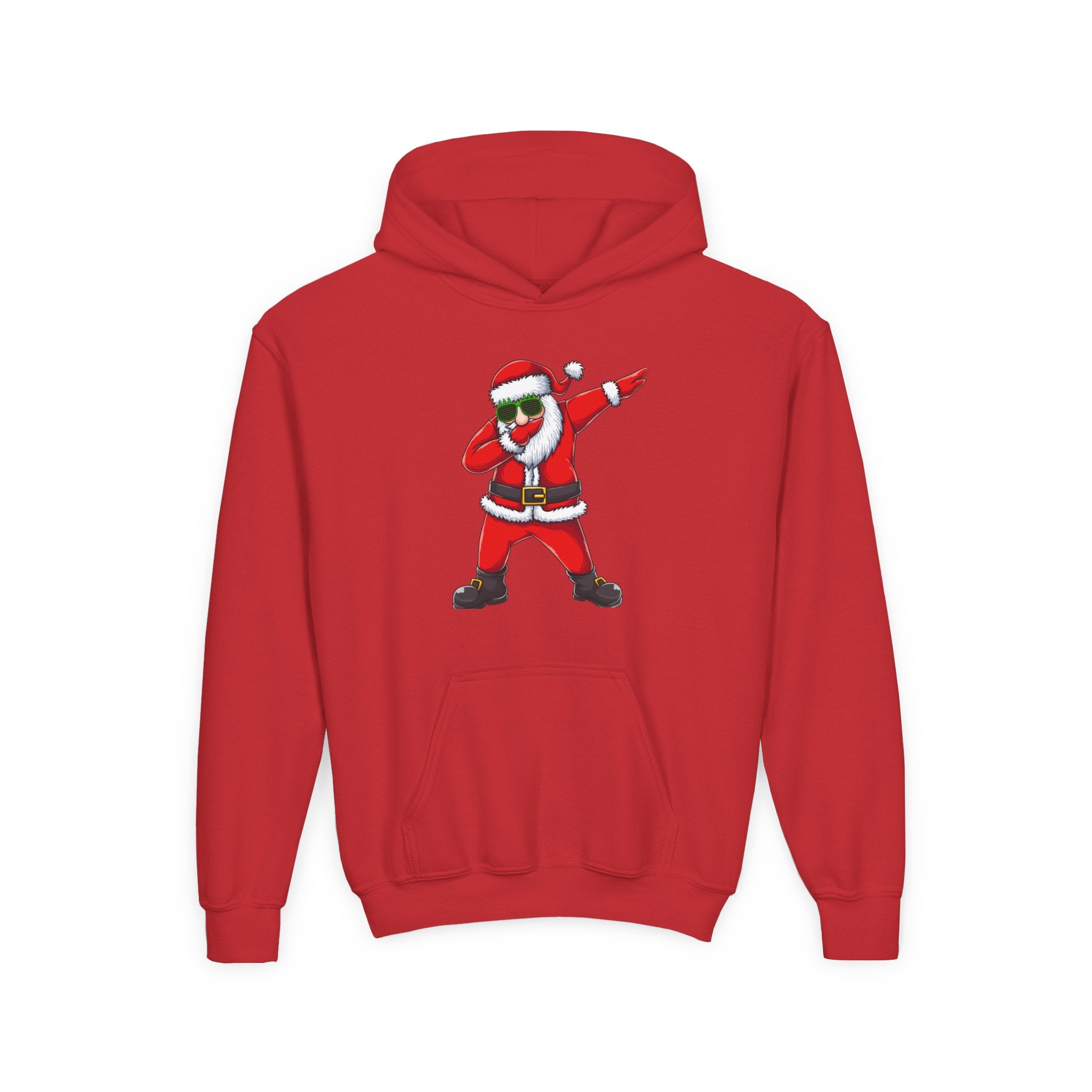 Dabbing Santa Youth Hoodie — Funny Christmas Kids Pullover