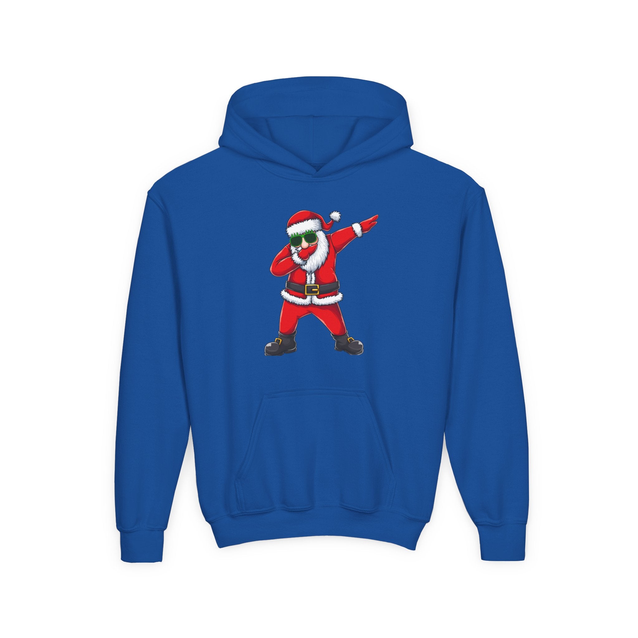 Dabbing Santa Youth Hoodie — Funny Christmas Kids Pullover