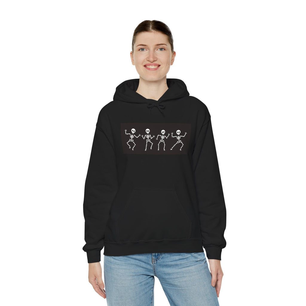 Floral Skull Hoodie - Cozy Unisex Sweatshirt for Art and Gothic Fashion Enthusiasts