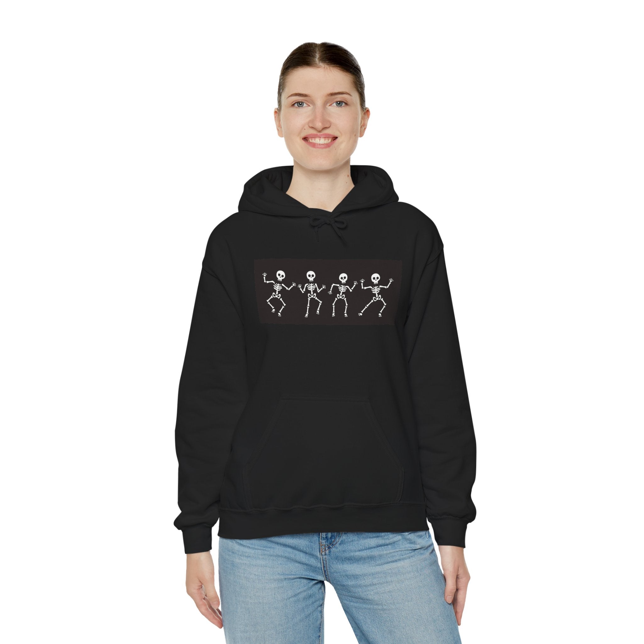 Floral Skull Hoodie - Cozy Unisex Sweatshirt for Art and Gothic Fashion Enthusiasts