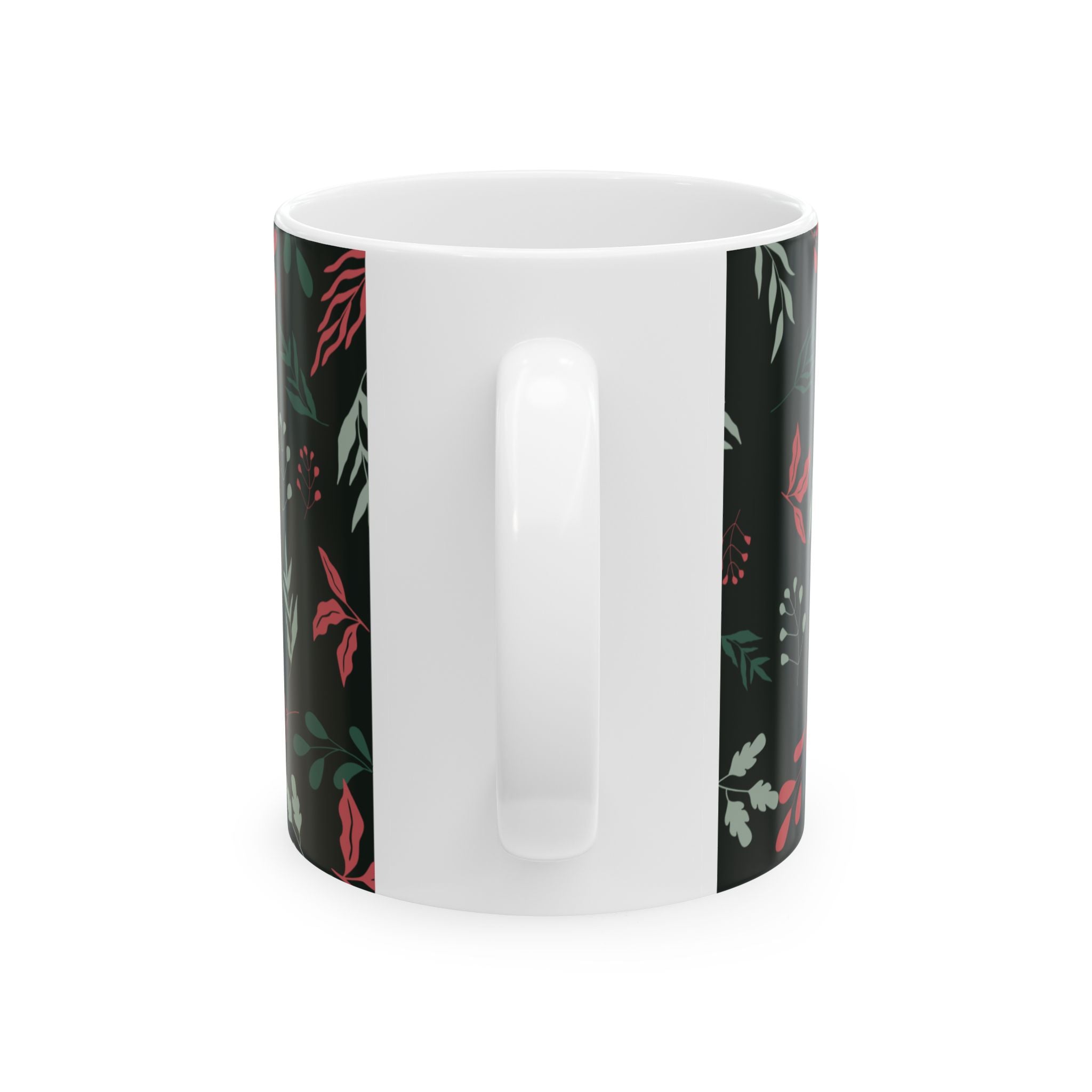 You + Me Together Forever Floral Ceramic Mug