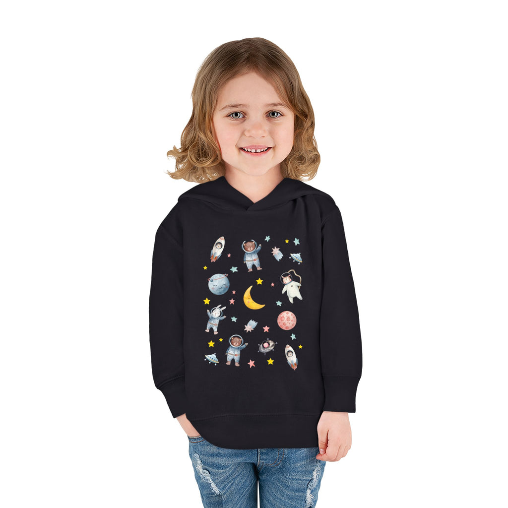 Toddler Space Hoodie — Cute Astronauts, Planets & Stars Pullover