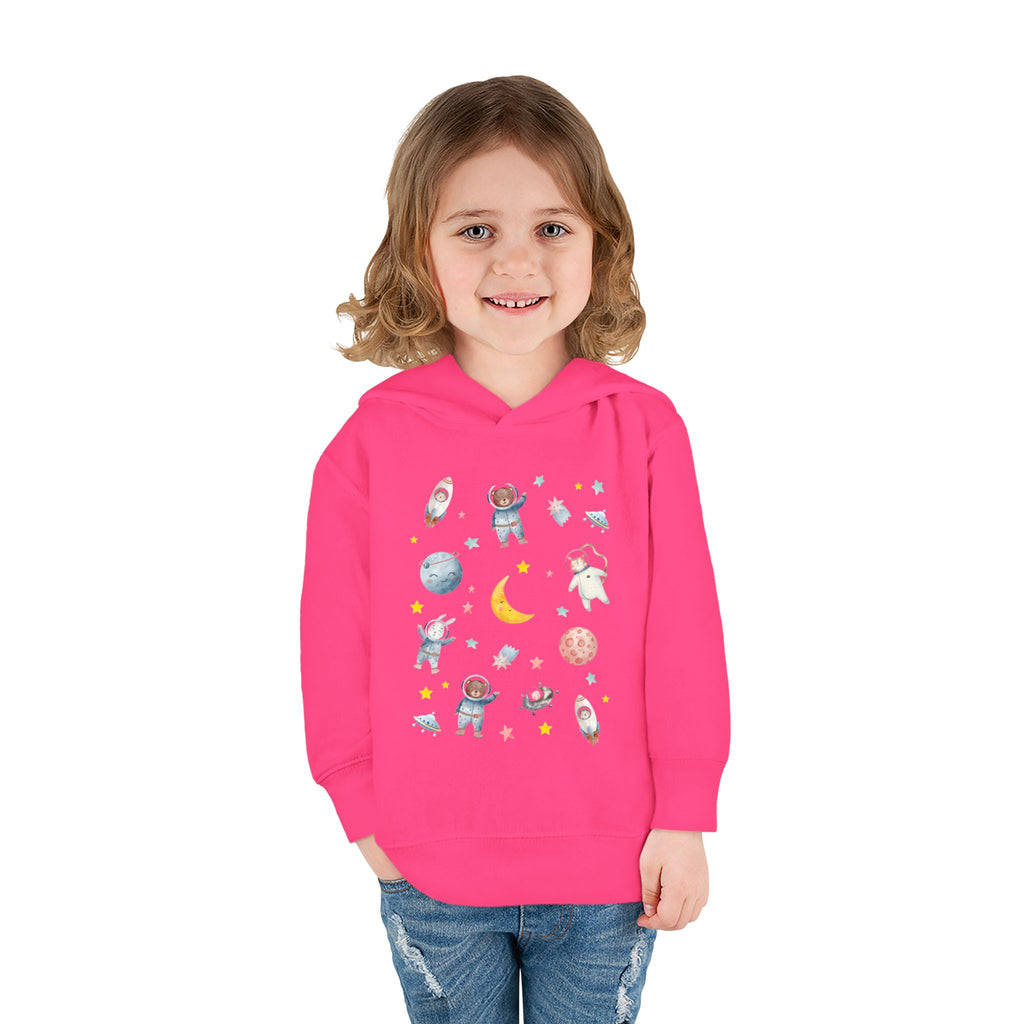 Toddler Space Hoodie — Cute Astronauts, Planets & Stars Pullover