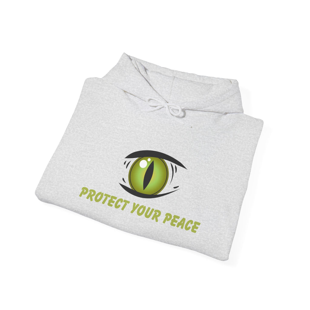 Hooded Sweatshirt - 'Protect Your Peace' Eye Design