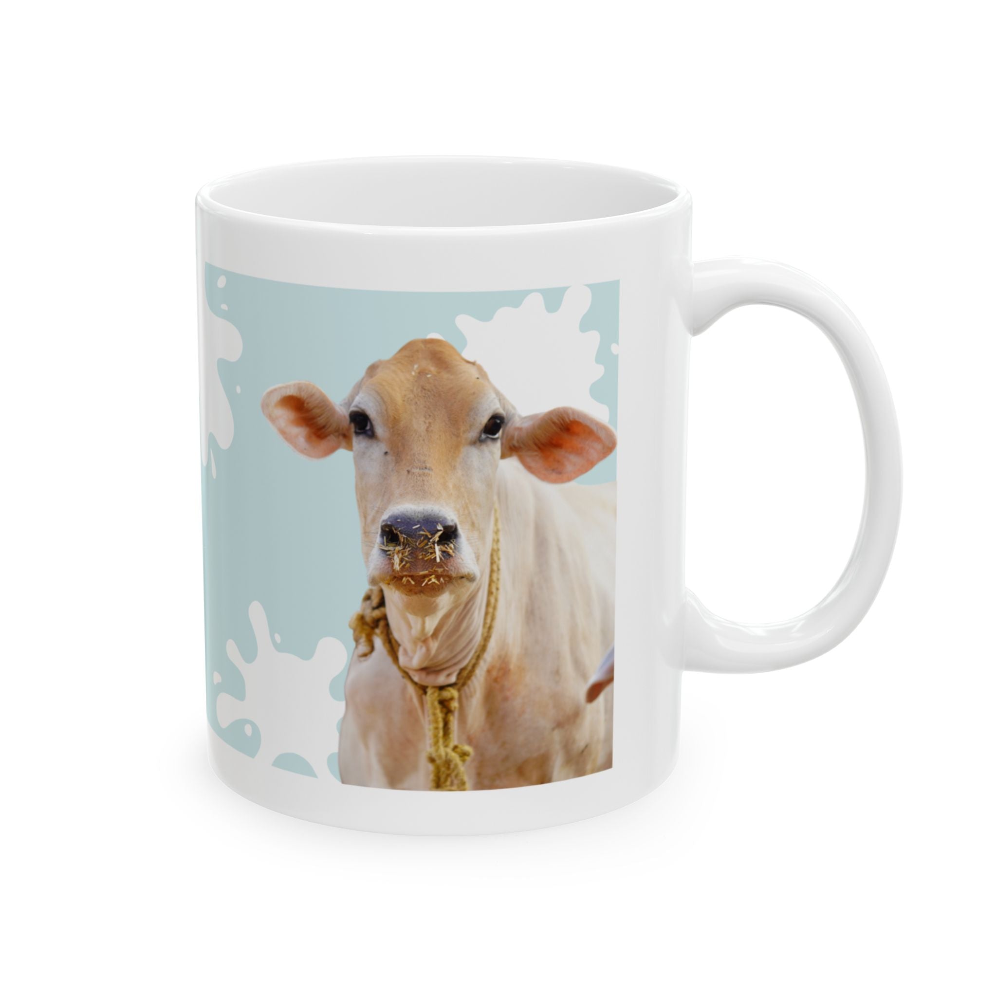 Cute Corgi Coffee Mug — “More Caffeine, Less Woo-ving!” Ceramic Tea Cup (11oz & 15oz)