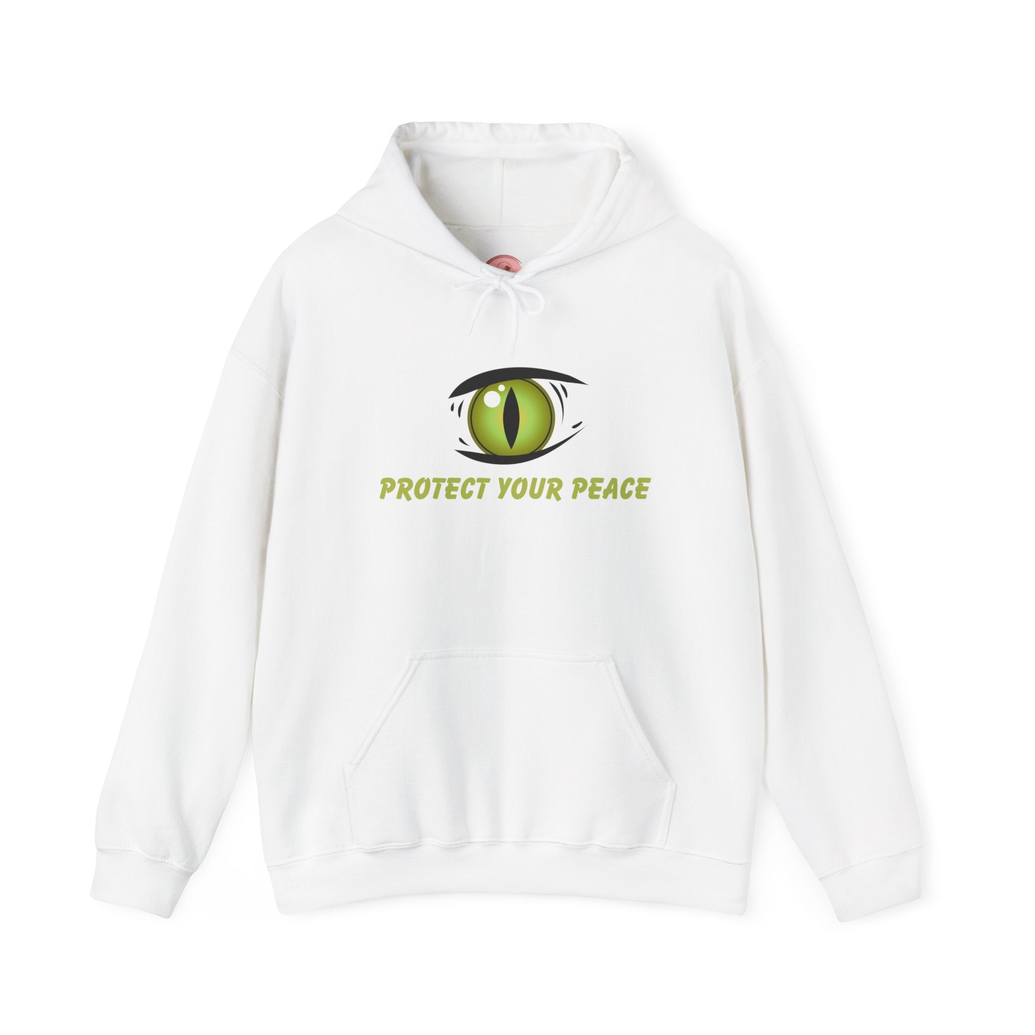 Hooded Sweatshirt - 'Protect Your Peace' Eye Design
