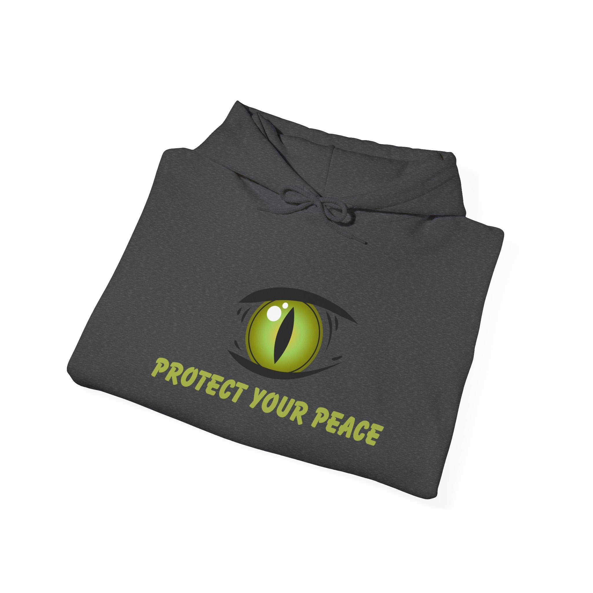 Hooded Sweatshirt - 'Protect Your Peace' Eye Design