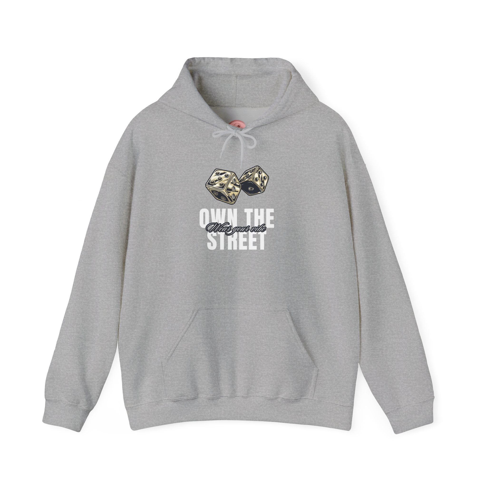 Own The Street Hoodie — Dice Graphic Streetwear Pullover
