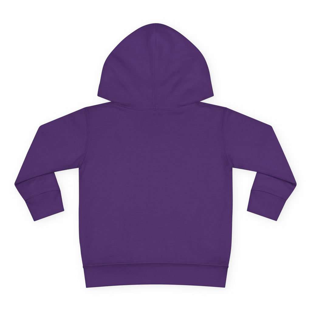 Toddler Hoodie — Merry Christmas Santa & Reindeer Holiday Pullover