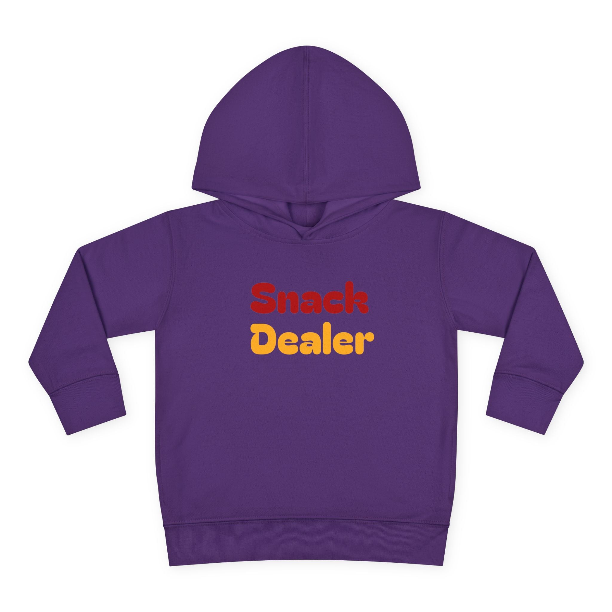 Toddler Hoodie - "Snack Dealer" Cute Snack Backpack Pullover