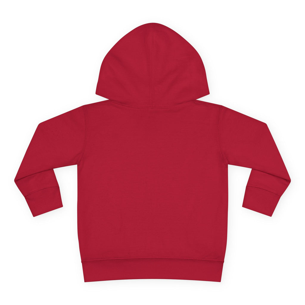 Toddler Hoodie — Merry Christmas Santa & Reindeer Holiday Pullover