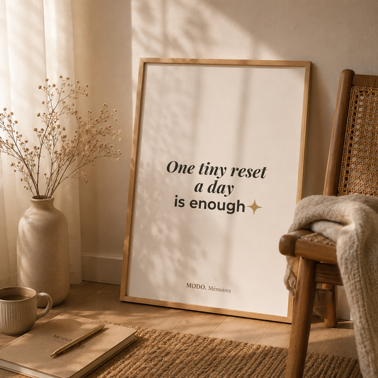 One Tiny Reset A Day Is Enough — Poster