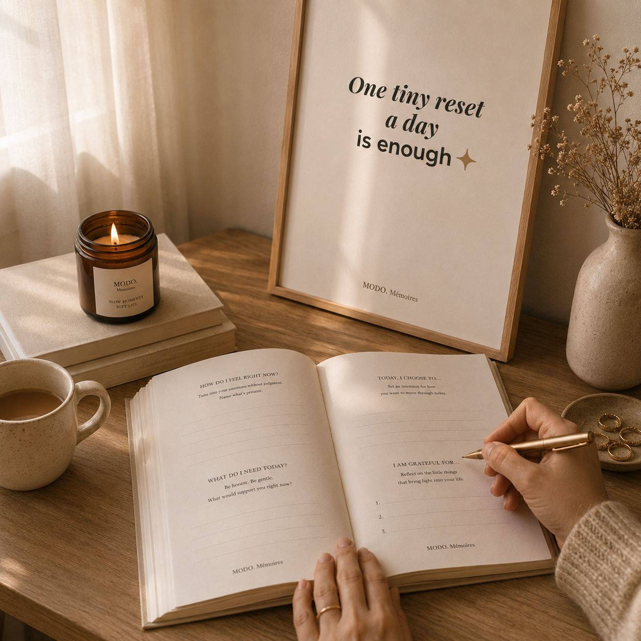 One Tiny Reset A Day Is Enough — Poster