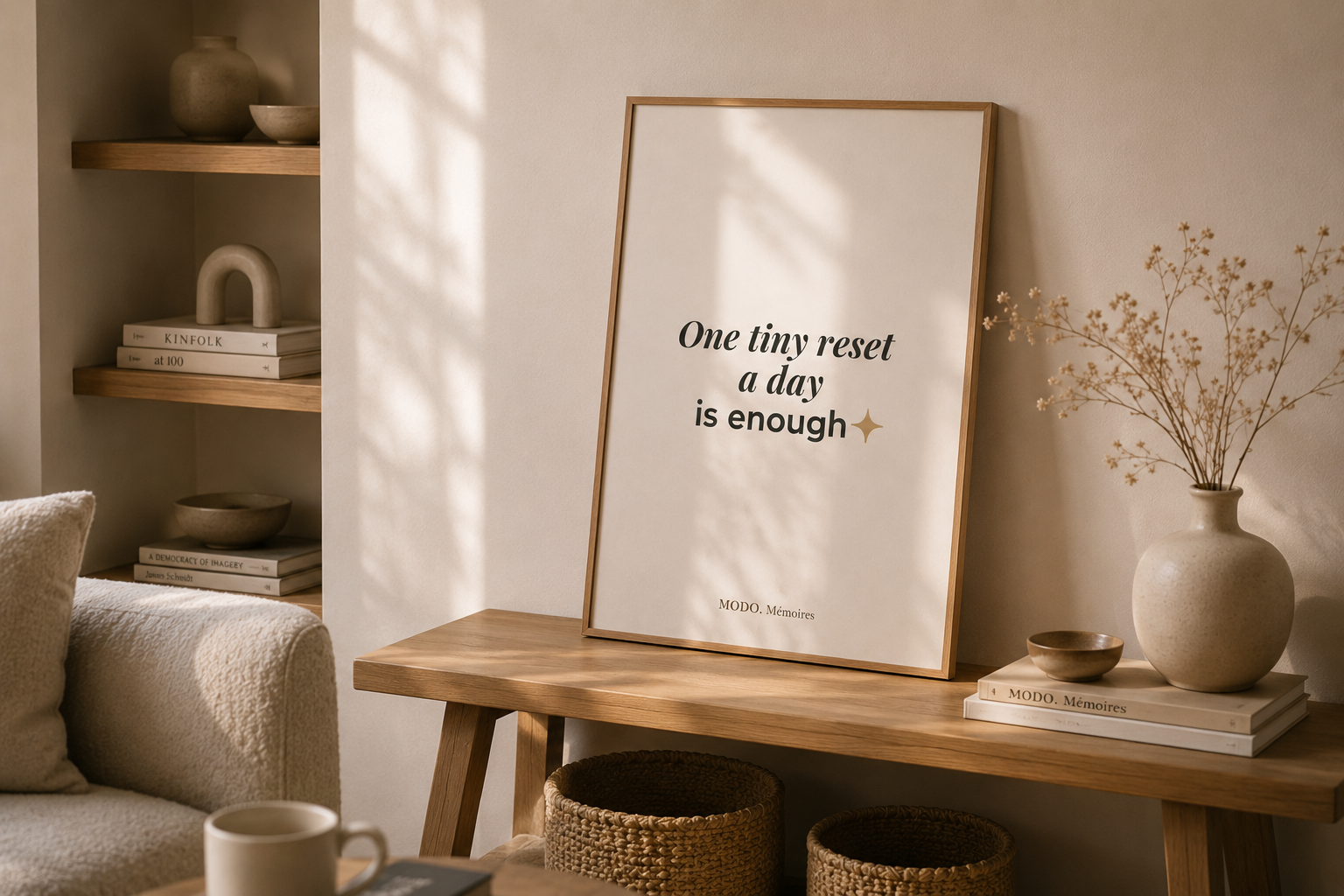 One Tiny Reset A Day Is Enough — Poster