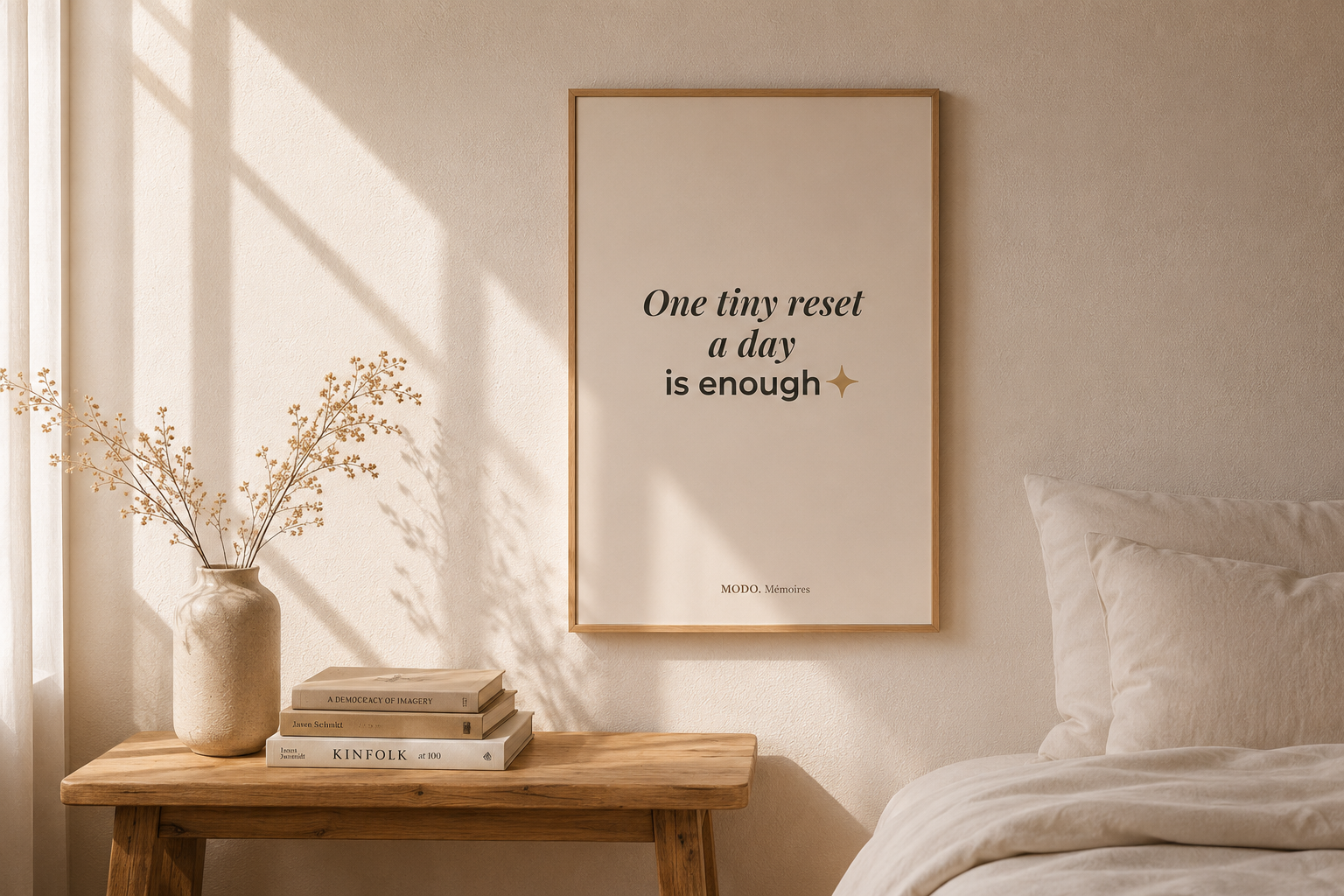 One Tiny Reset A Day Is Enough — Poster