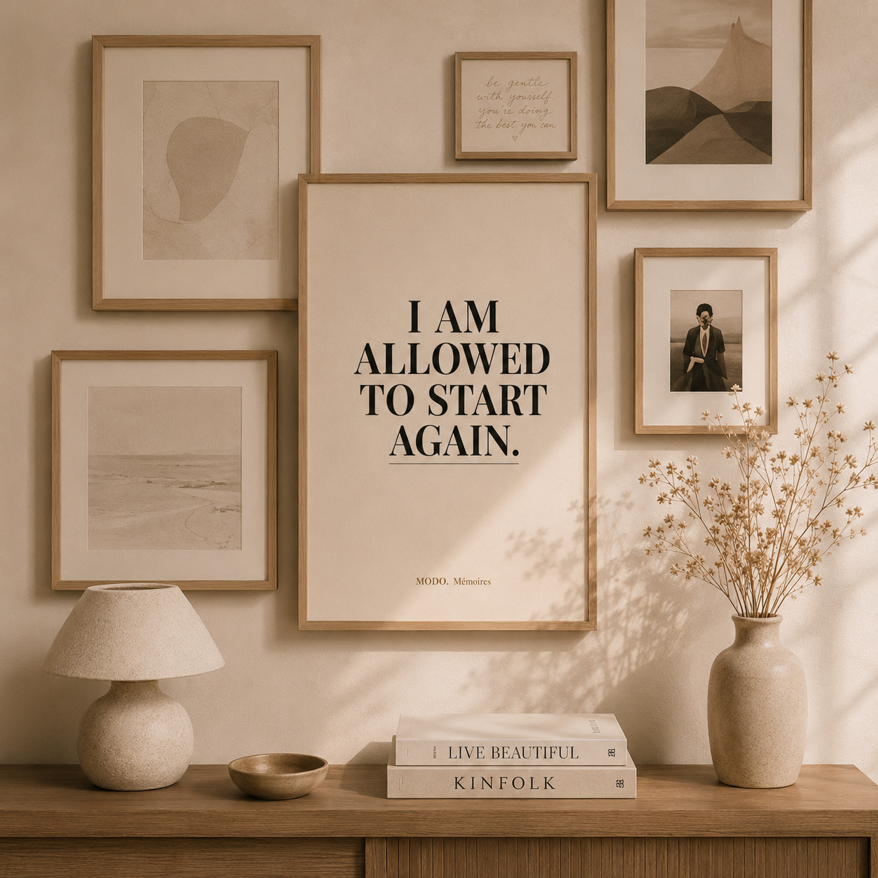 I Am Allowed To Start Again — Poster