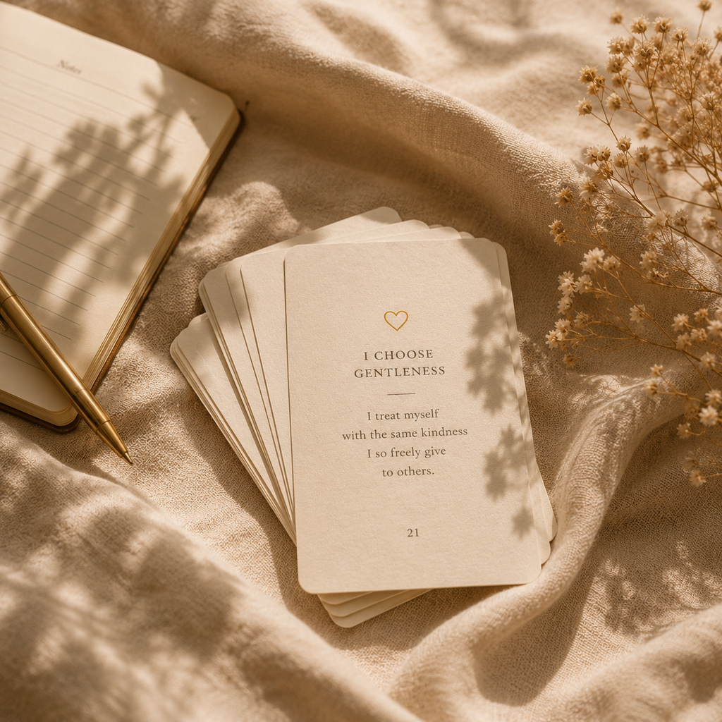 The Affirmation Deck — Daily Words for Calm, Self-Trust & Inner Steadiness