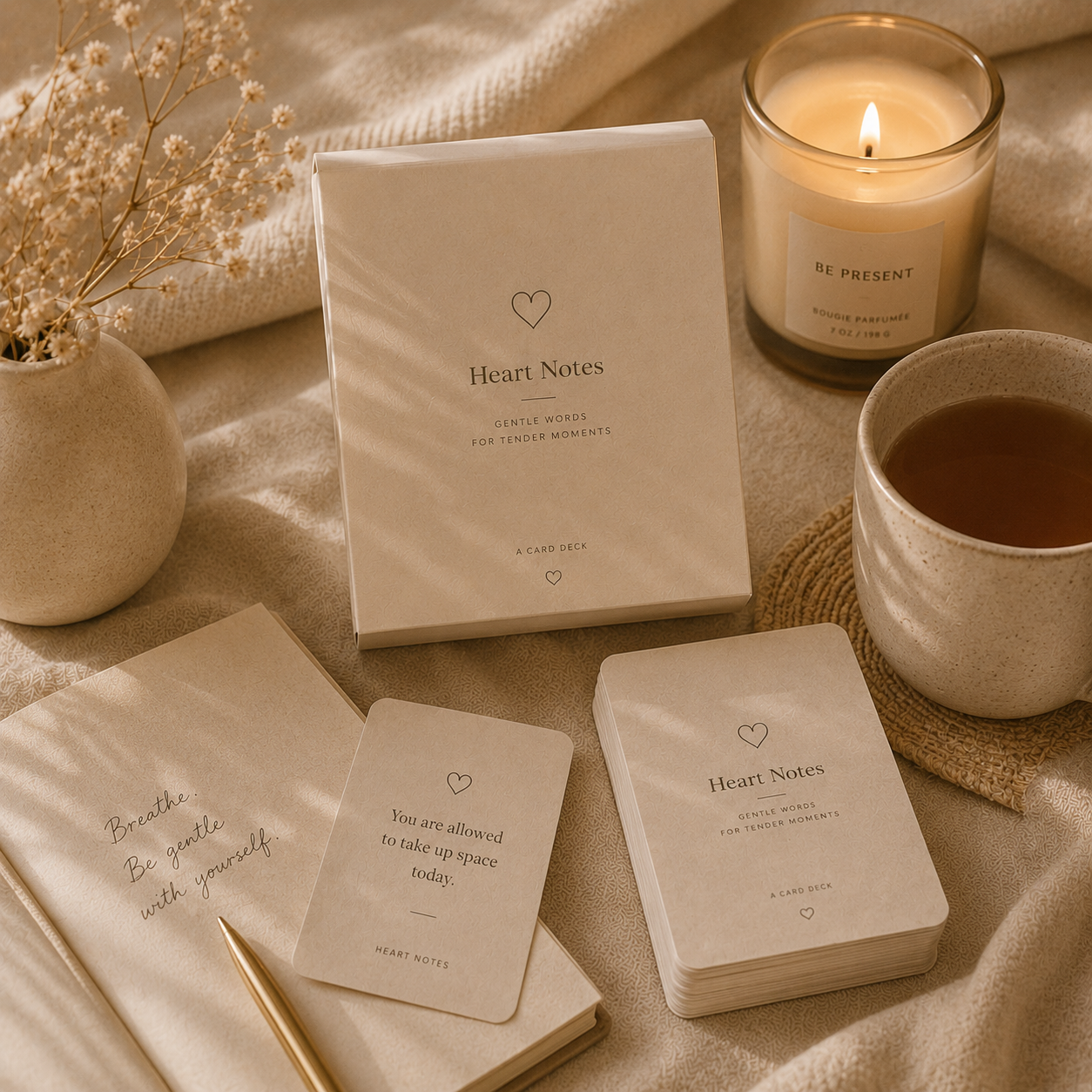 Heart Notes — A Deck of Gentle Messages for Tender Moments