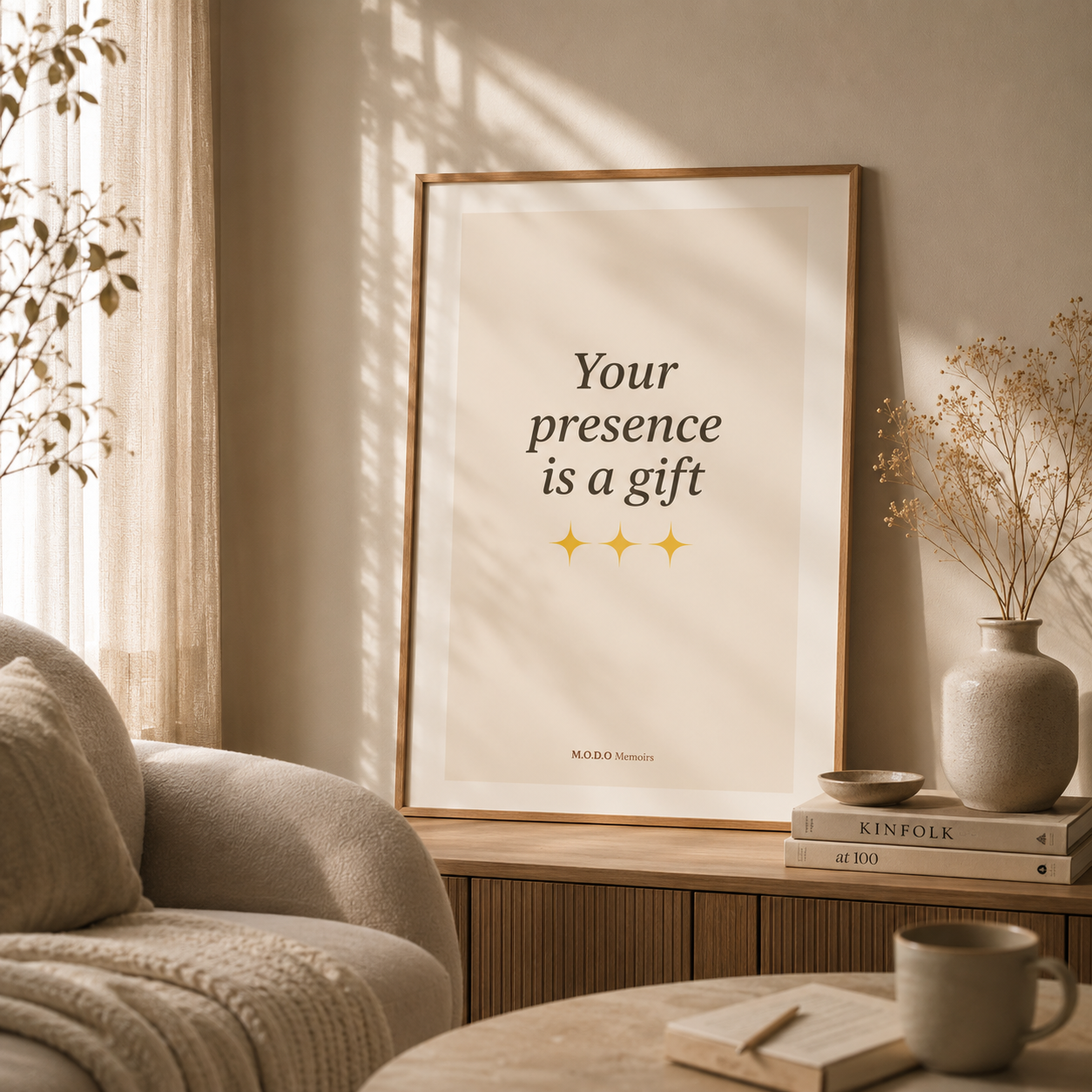 Your Presence Is A Gift.