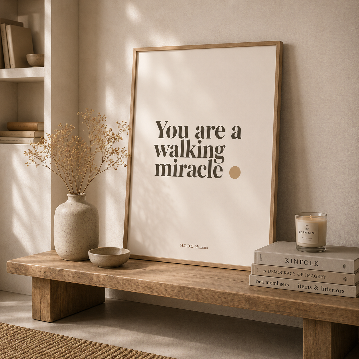 You Are A Walking Miracle.