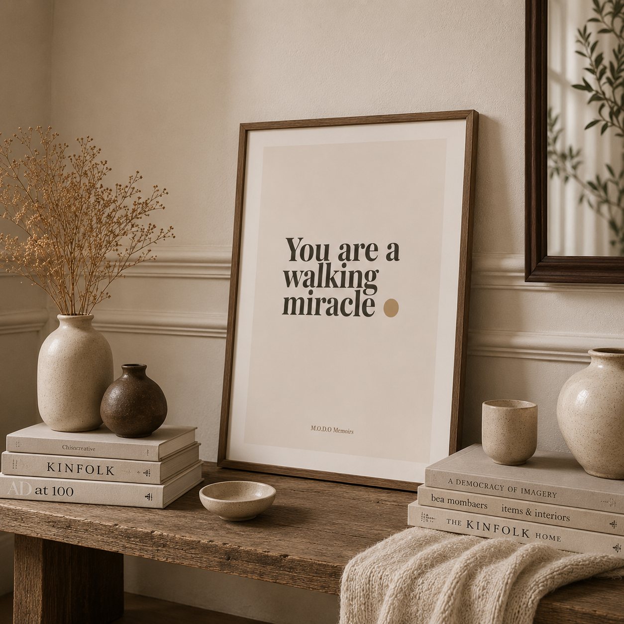 You Are A Walking Miracle.