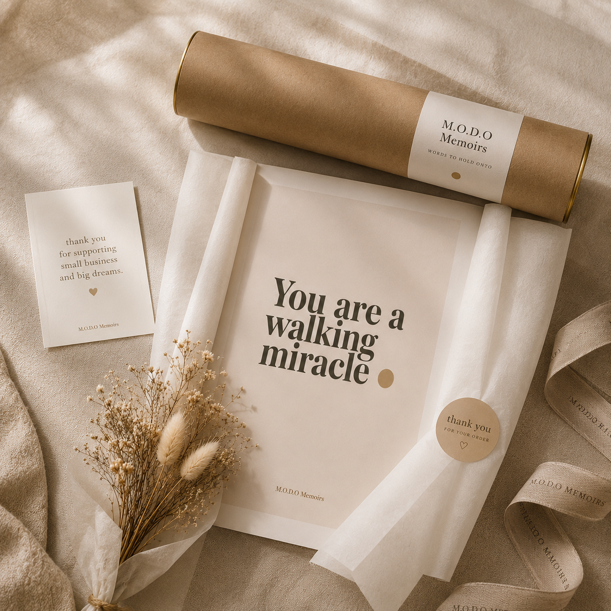 You Are A Walking Miracle.
