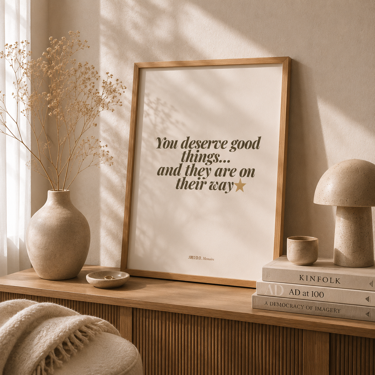 You Deserve Good Things and they are on their way.