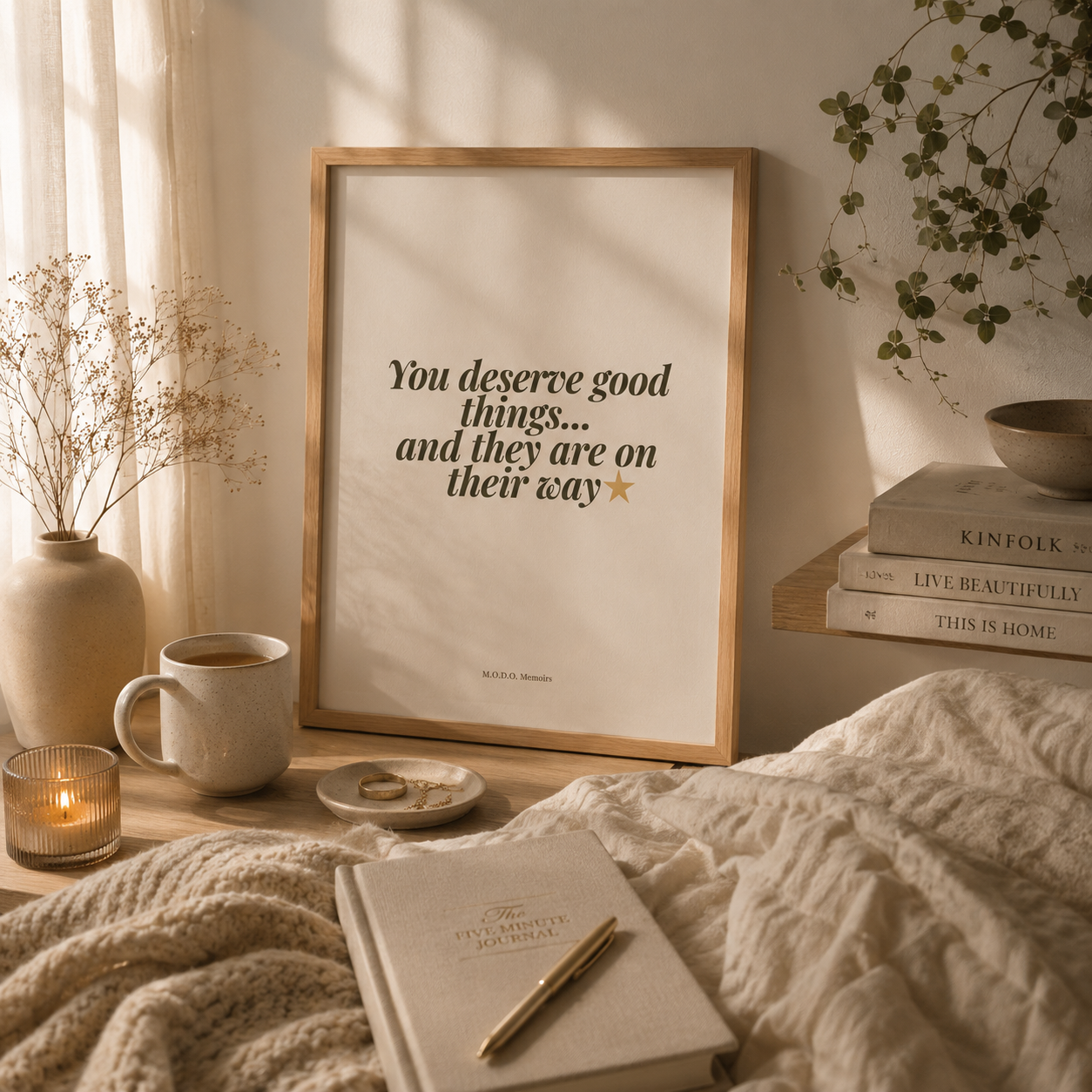 You Deserve Good Things and they are on their way.
