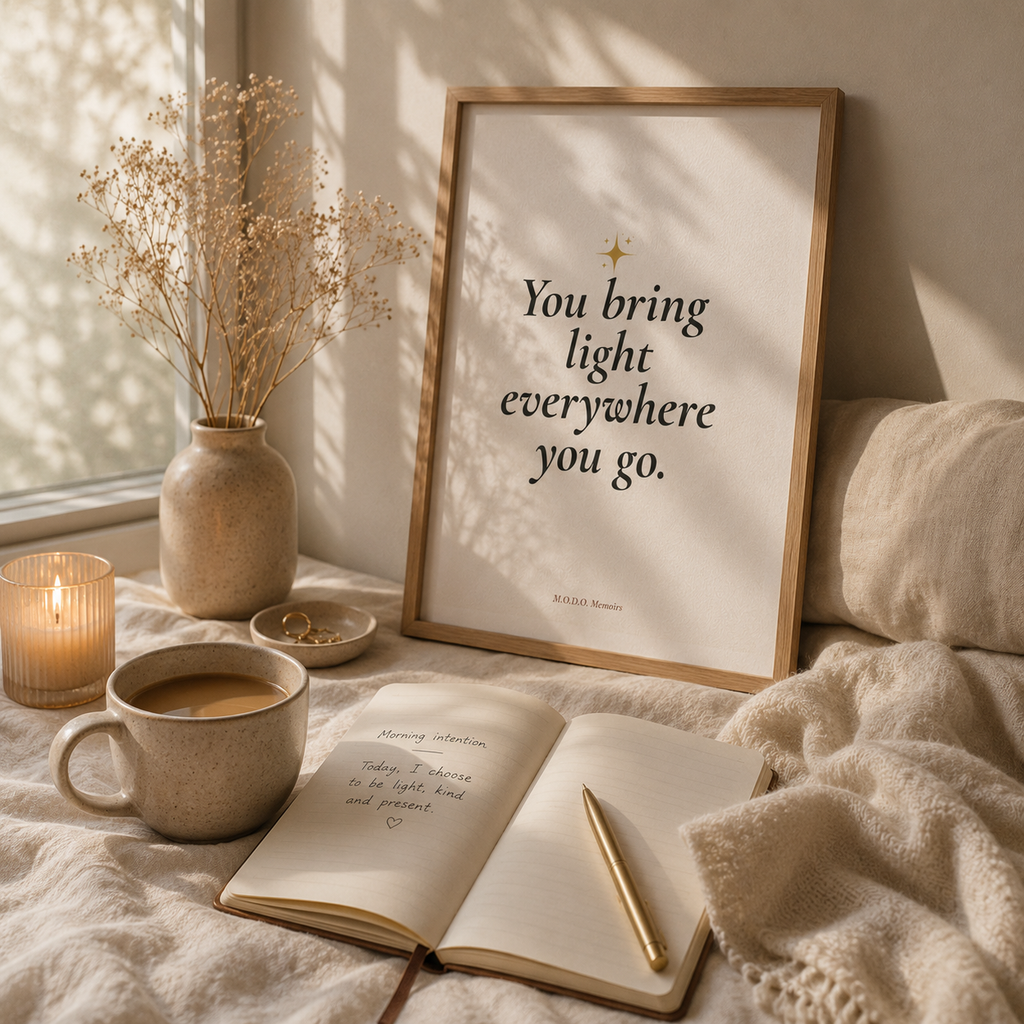 You Bring Light Everywhere You Go.
