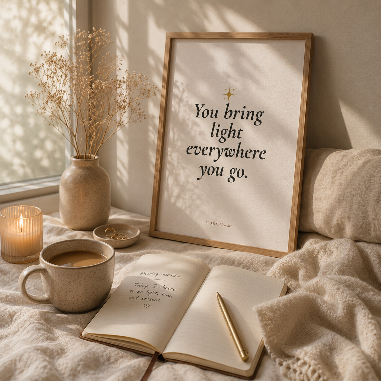 You Bring Light Everywhere You Go.