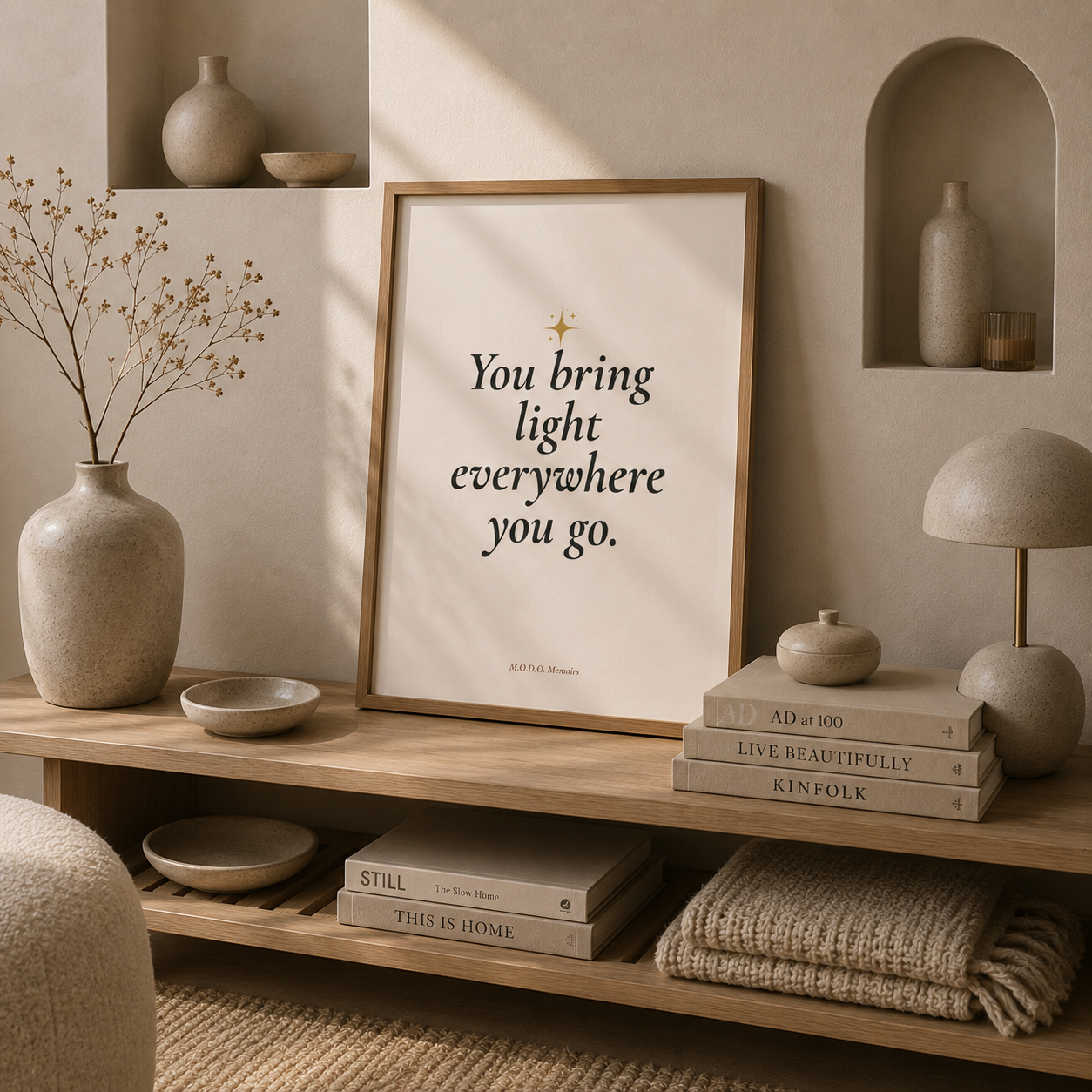 You Bring Light Everywhere You Go.