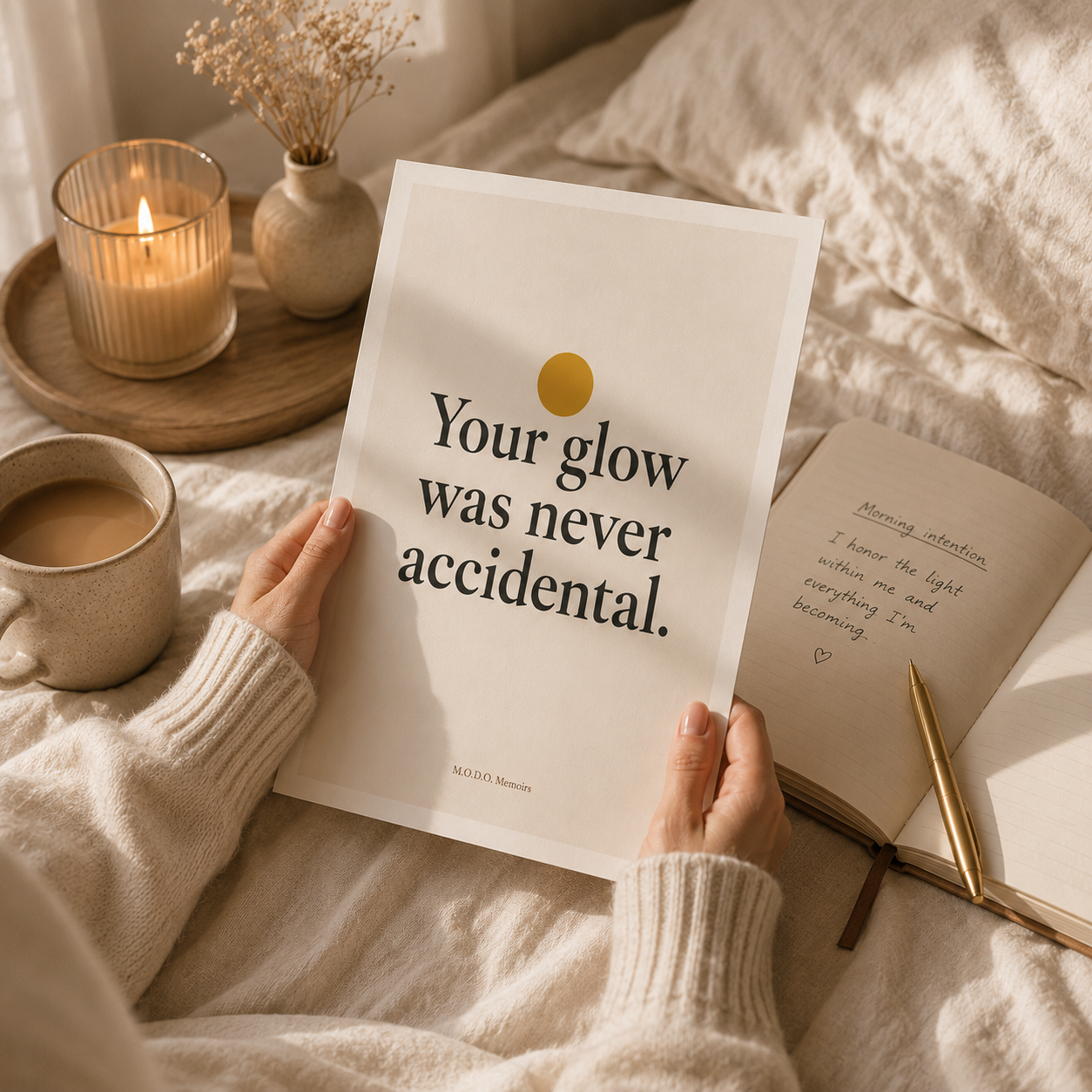 Your Glow Was Never Accidental.