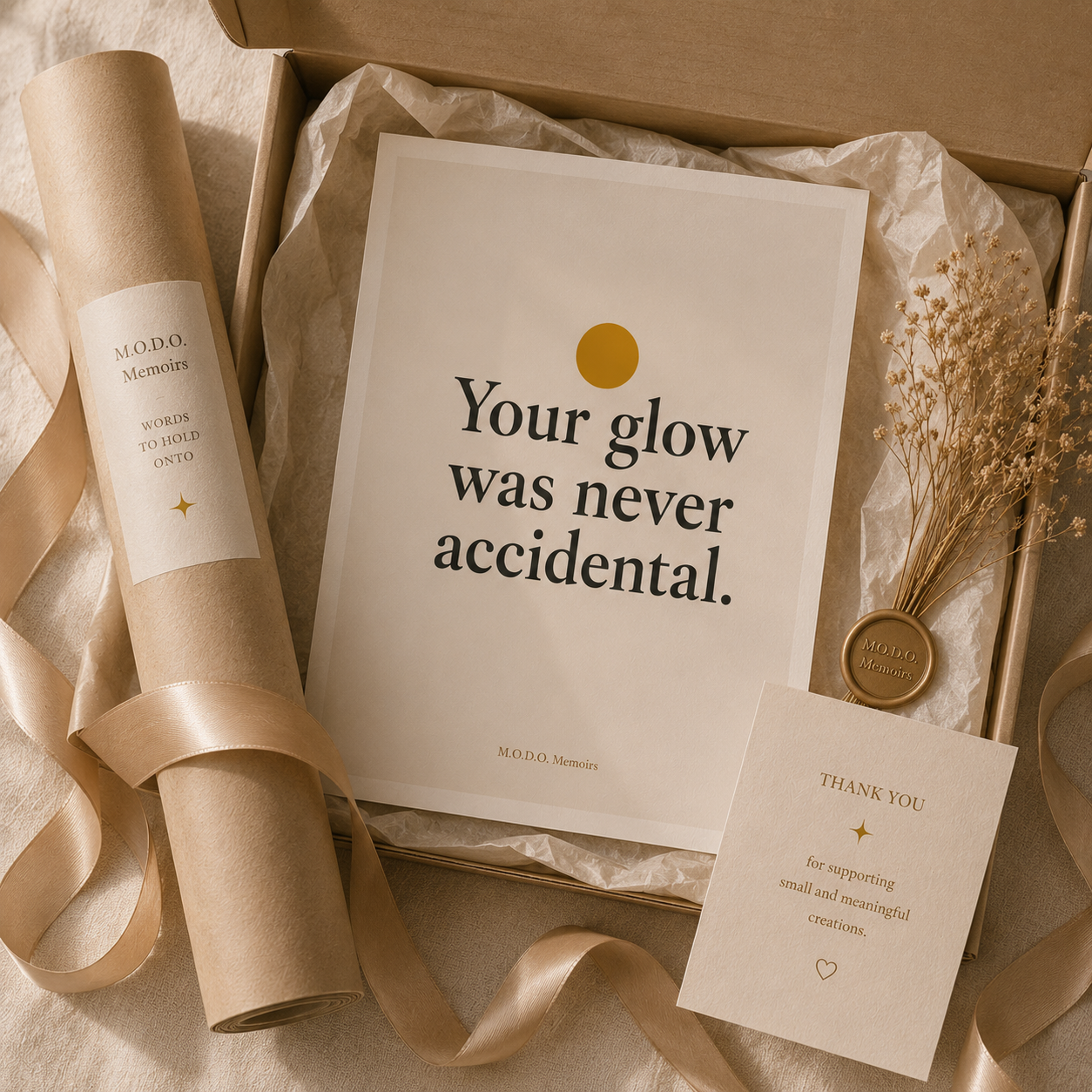 Your Glow Was Never Accidental.