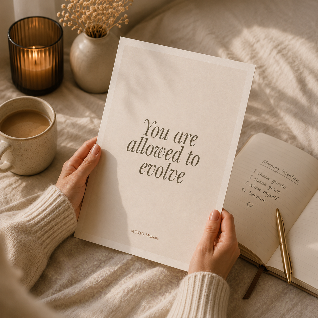 You Are Allowed To Evolve.