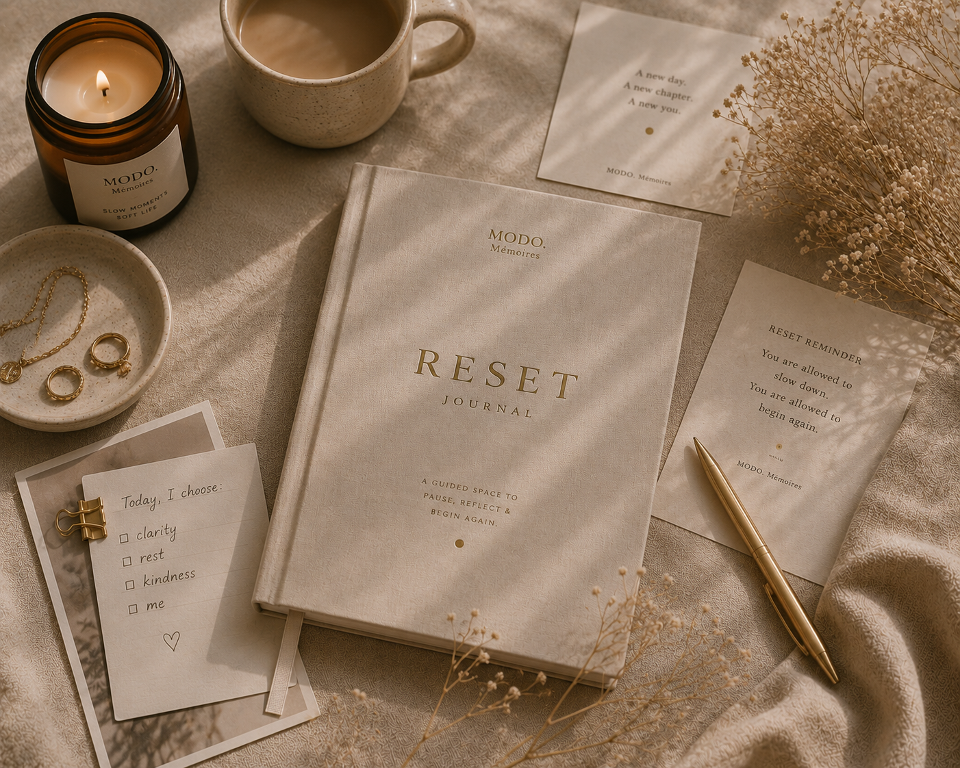 Tiny Reset — A Gentle Reflection Journal