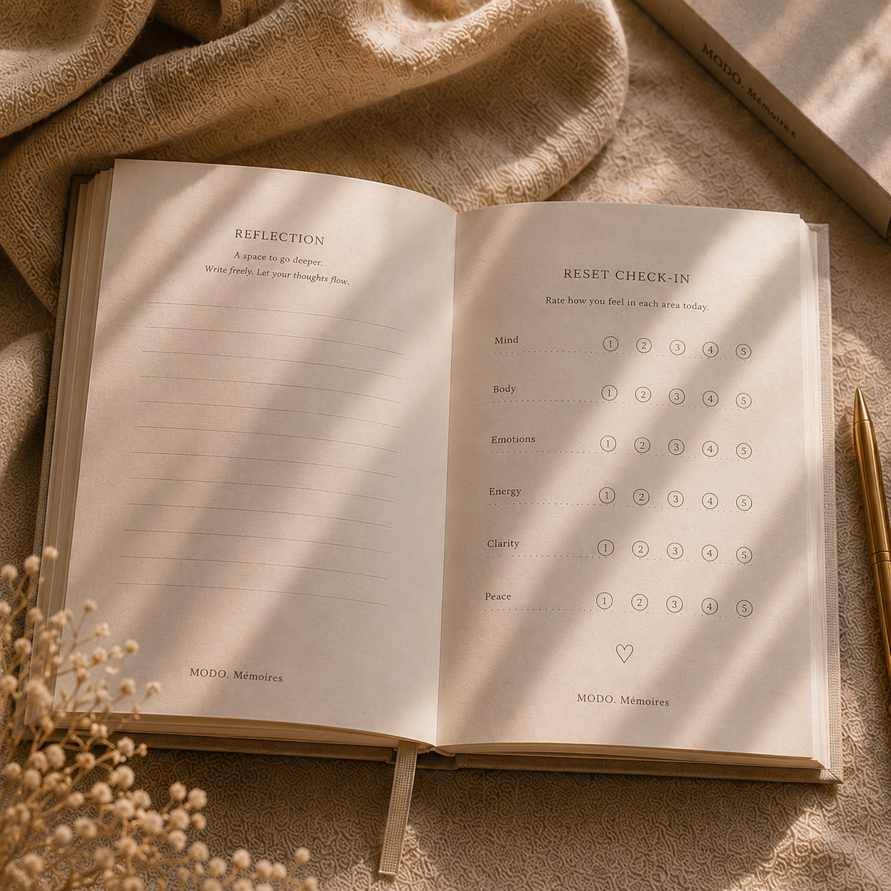 Tiny Reset — A Gentle Reflection Journal