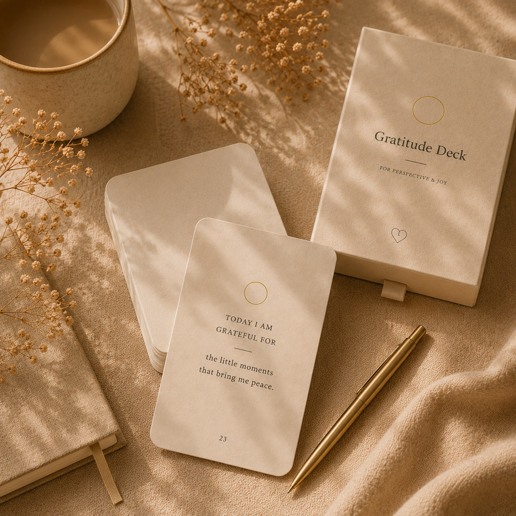 The Gratitude Deck —  Reflection Cards for Calm & Perspective