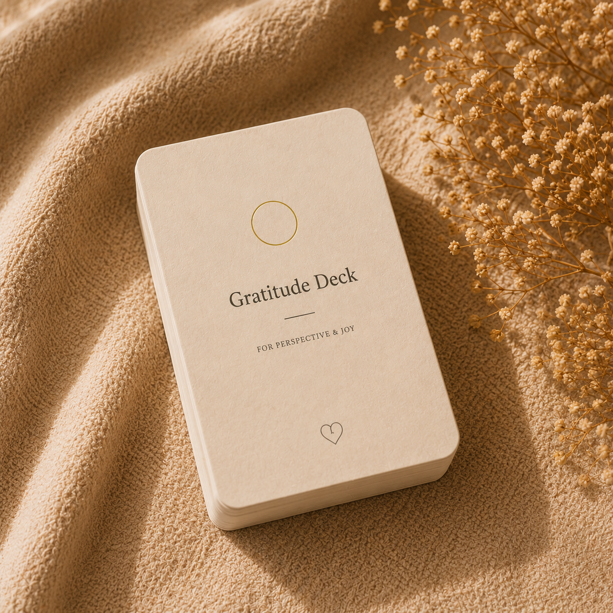 The Gratitude Deck —  Reflection Cards for Calm & Perspective